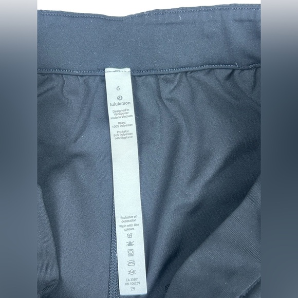 Lululemon Essential High Rise Trouser Pants Tapered Leg W5CI3S DarkAcademia - Picture 9 of 15